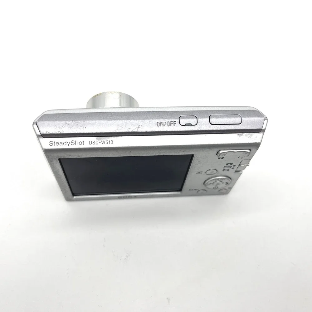 Sony Cyber-shot DSC-W510 12.1MP Silver Digital Camera 4x Optical Zoom 26mm Lens